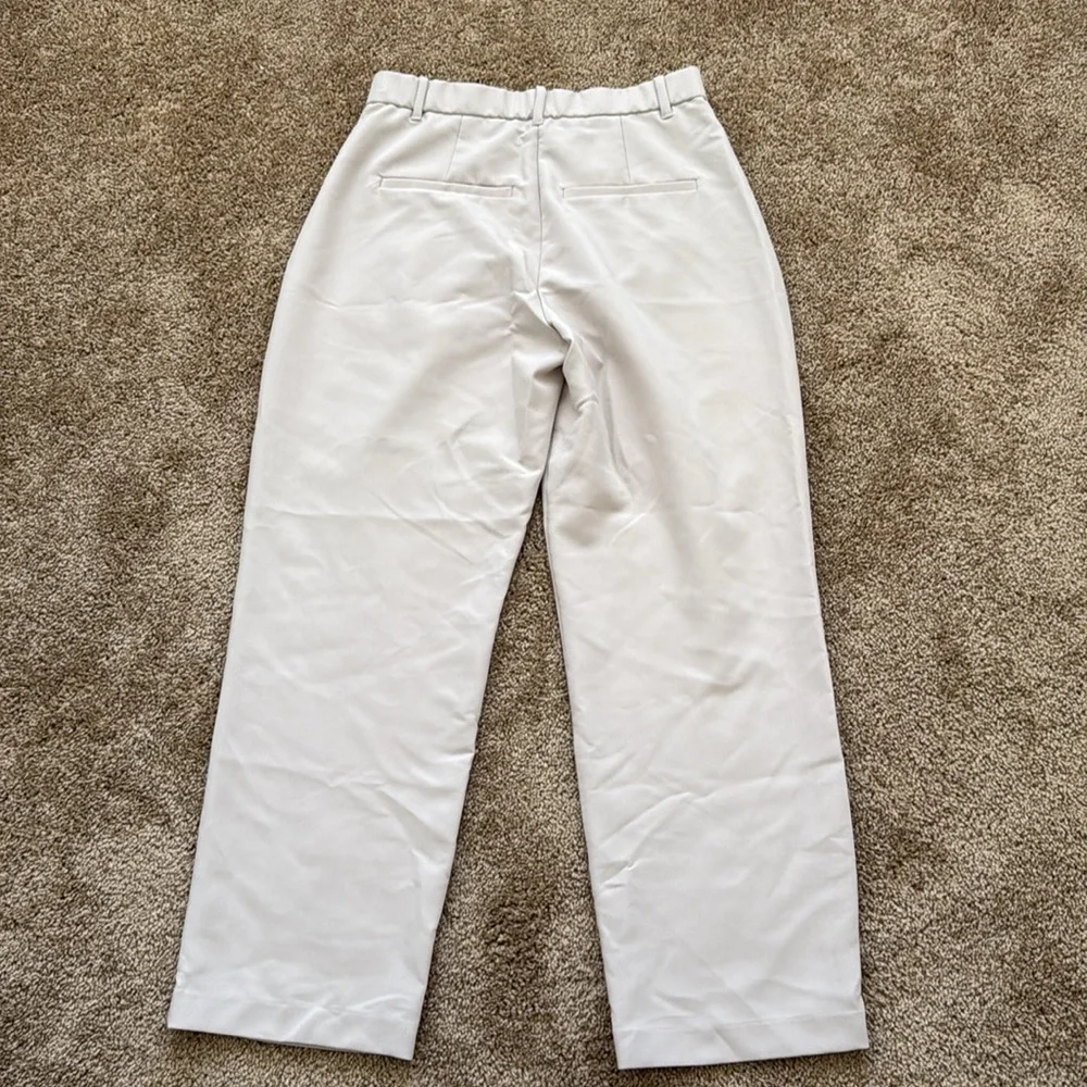 Abercrombie & Fitch Women's Cream Trousers - Picture 5 of 14
